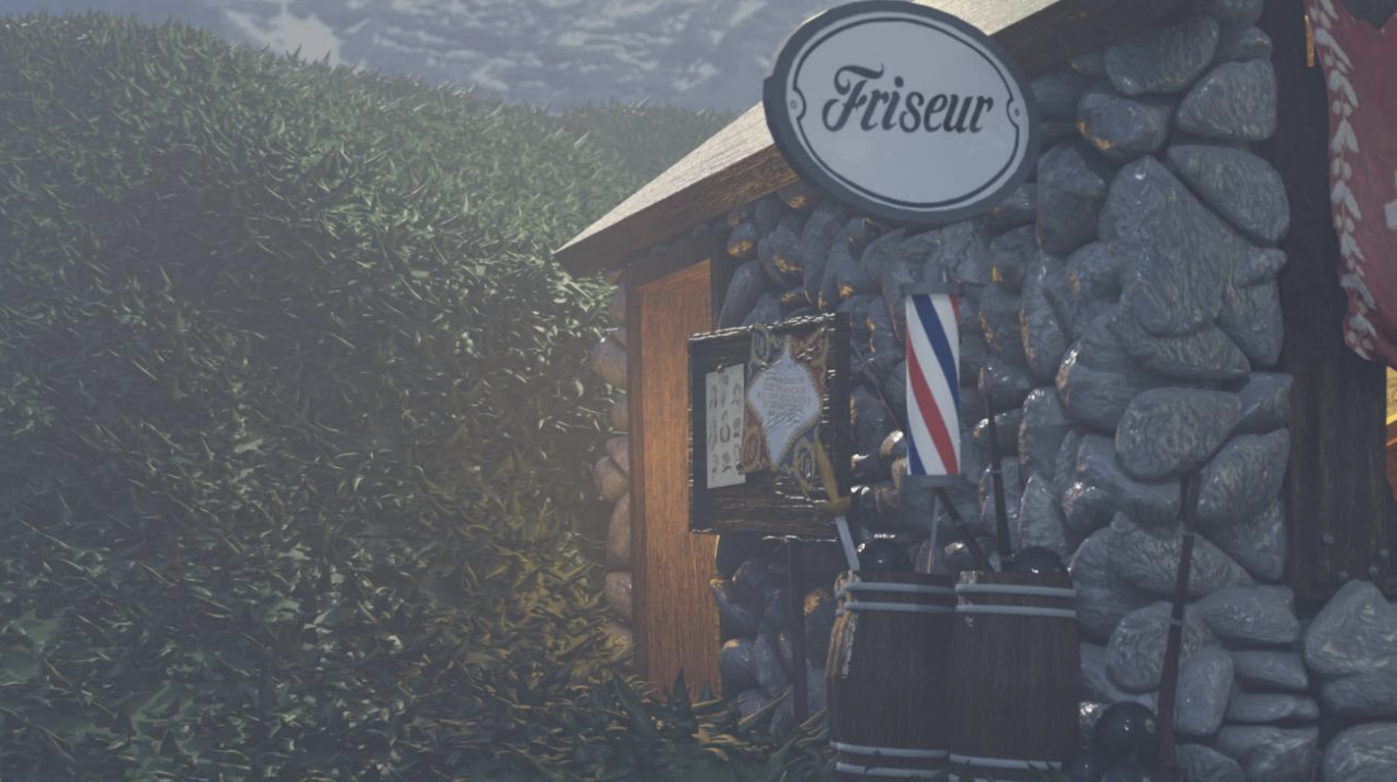 Bunker Barber Shop - Close Up